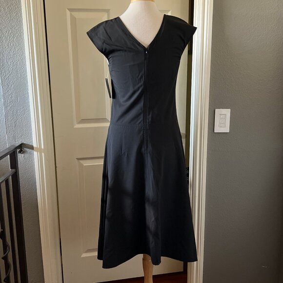 DU PARADIS Isla A-Line Midi Dress NWT S - Picture 4 of 6